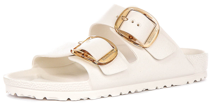 Birkenstock Arizona-sandaler | Vit EVA – Big Buckle för män och kvinnor – smal läst