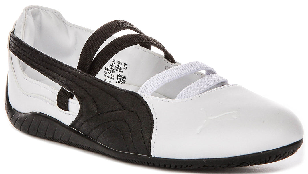 Puma Sc Ballet Leather In White For Women