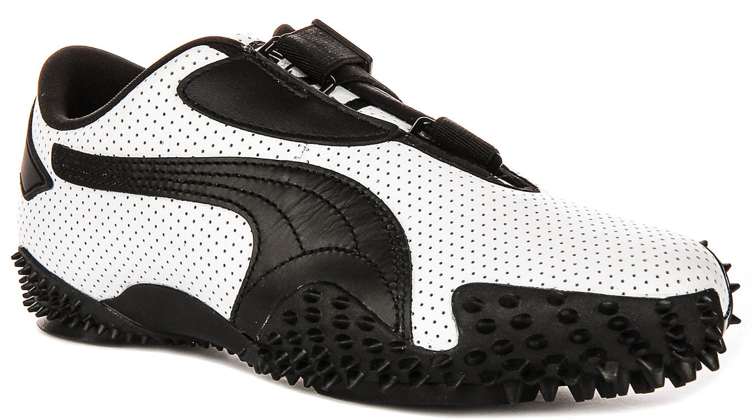 Puma Mostro Perf in wit en zwart