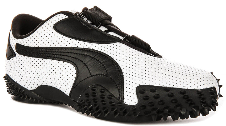 Puma Mostro Perf in wit en zwart
