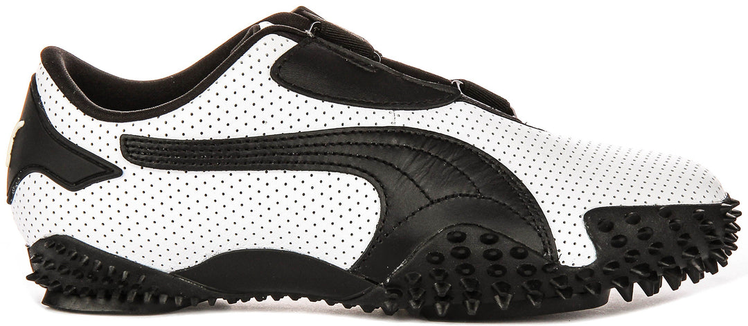 Puma Mostro Perf in wit en zwart