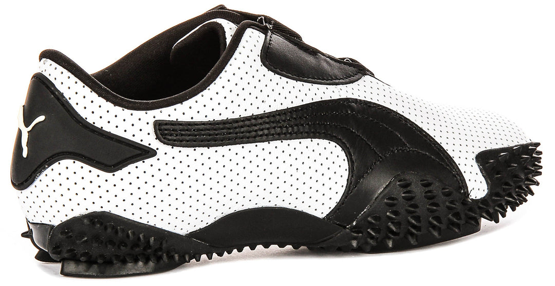 Puma Mostro Perf in wit en zwart