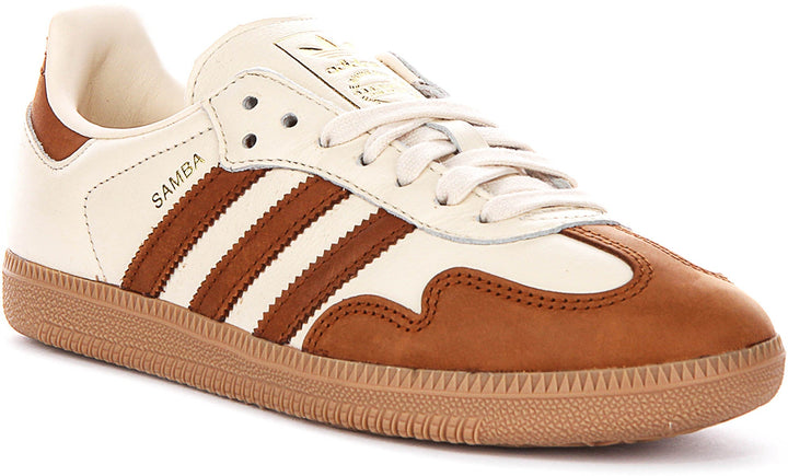 Adidas Samba OG W In White Brown For Women