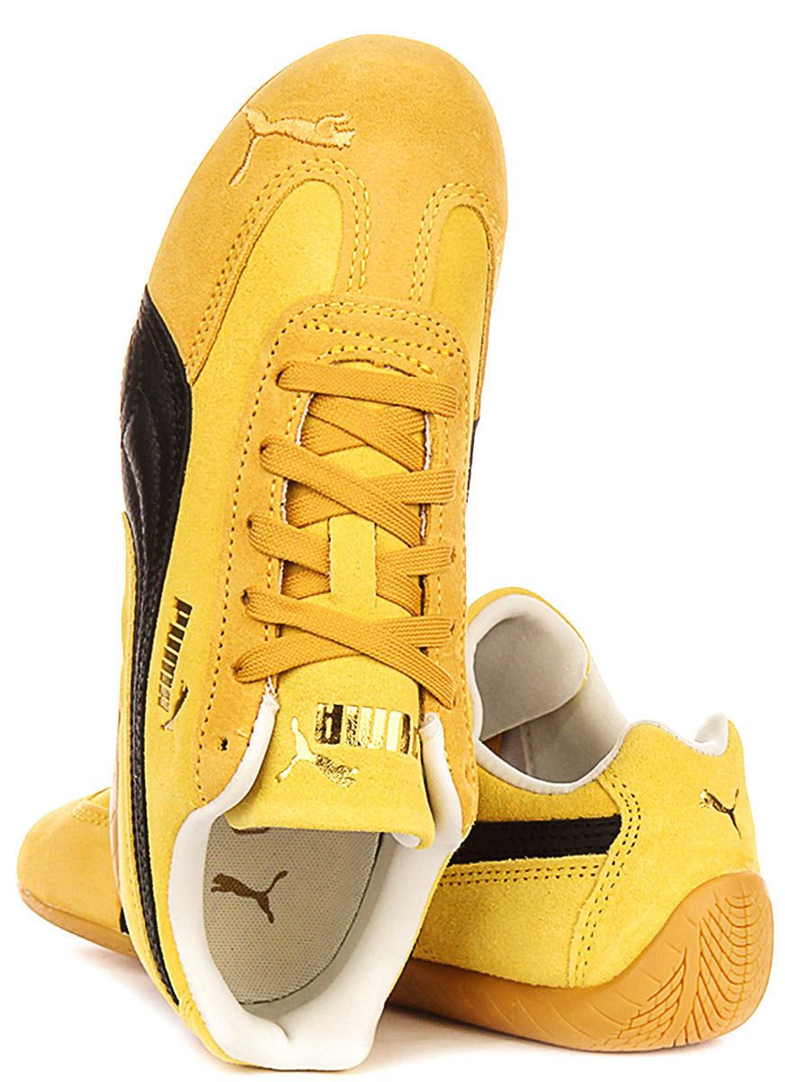 Puma Speedcat in geel en zwart