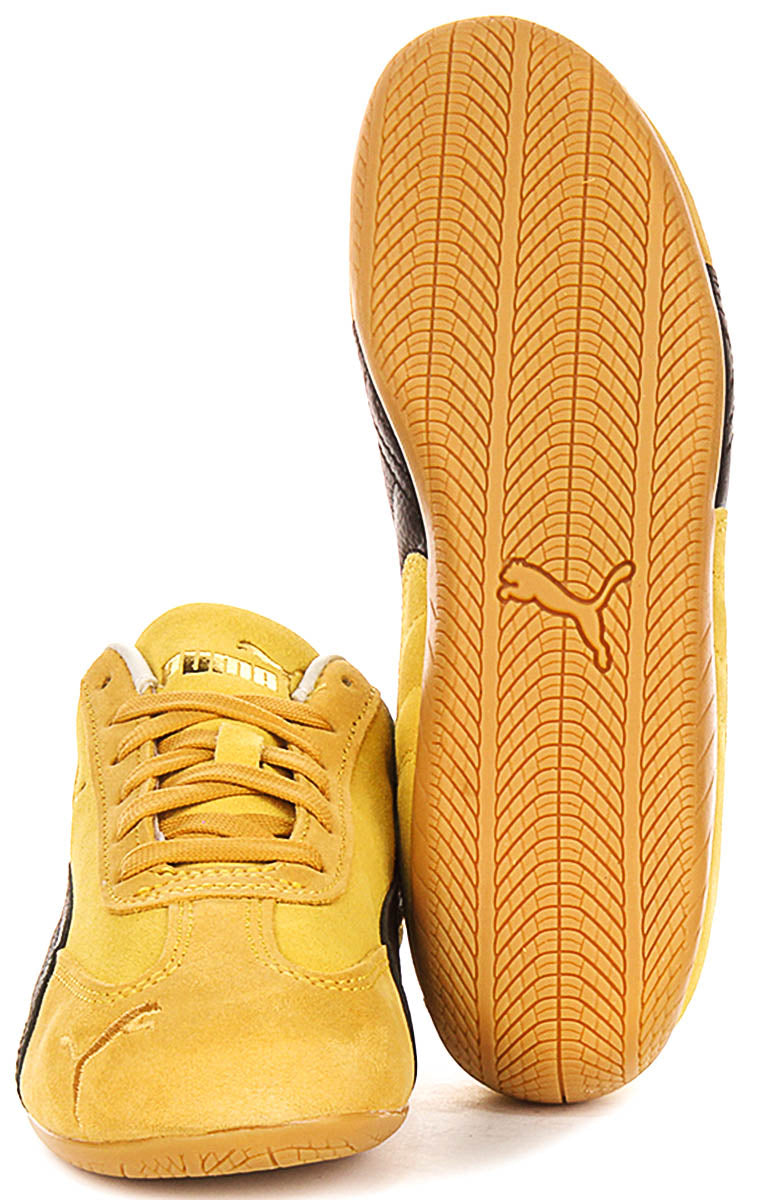 Puma Speedcat in geel en zwart