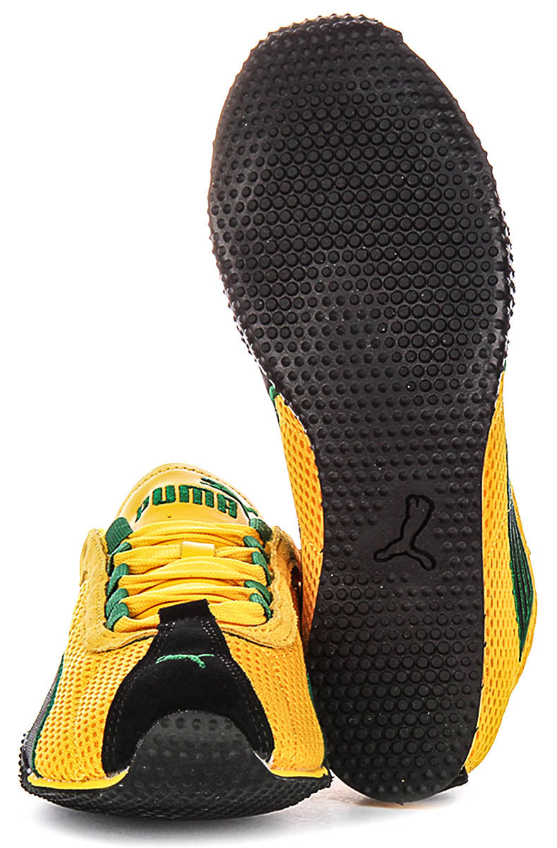 Puma H Street-sneaker i gult och svart