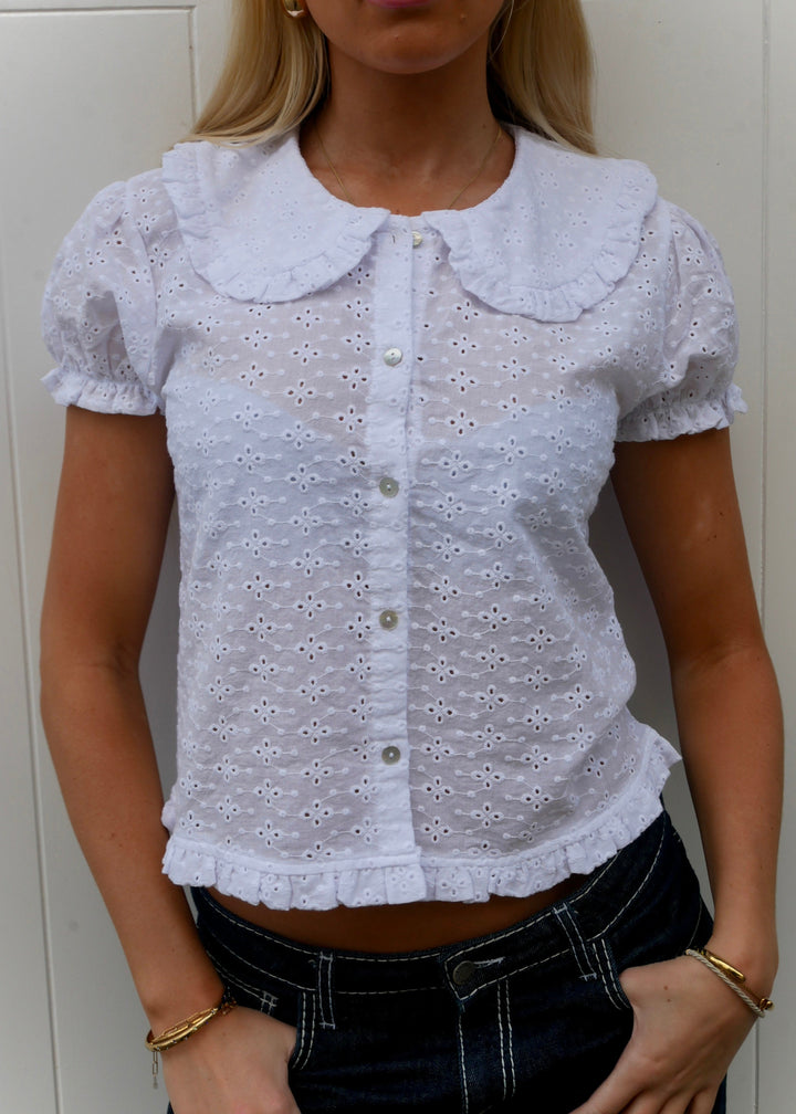 Blouse Bonnie - Blanche