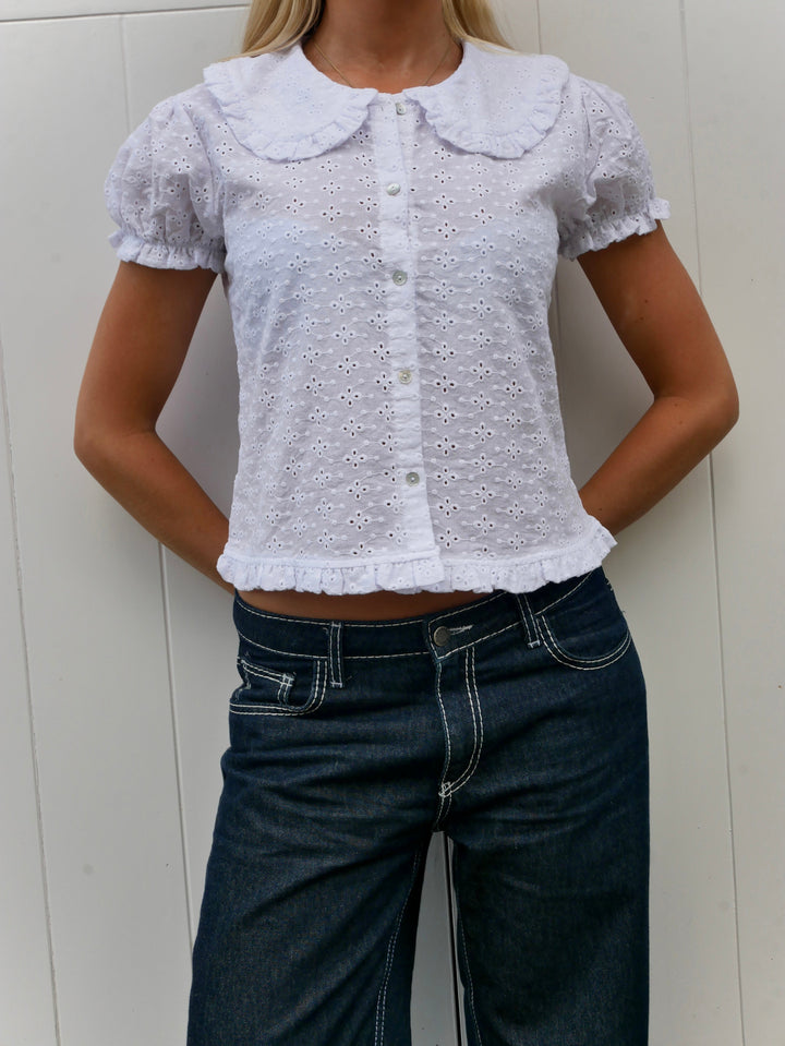 Blouse Bonnie - Blanche