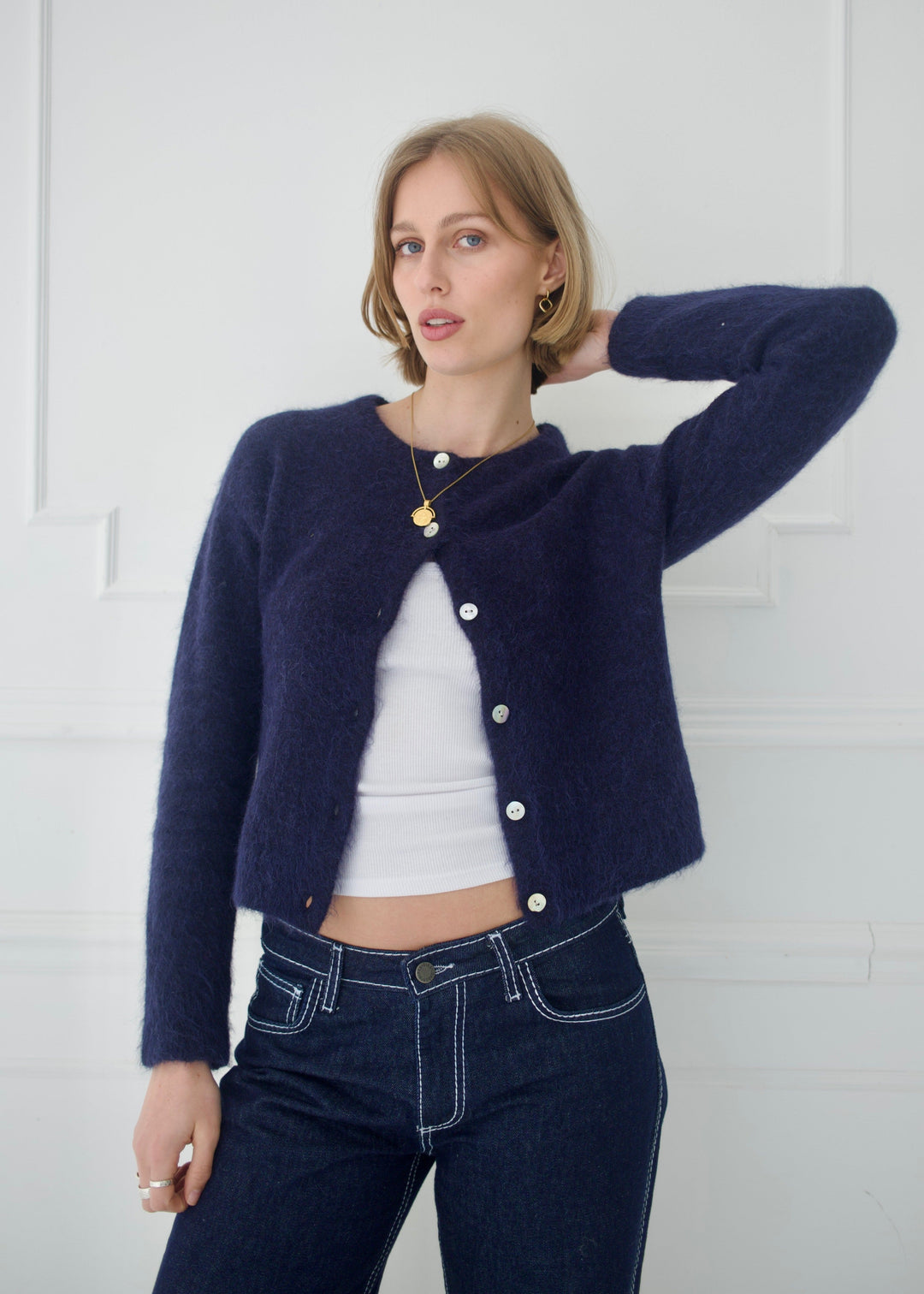 Elsa Cardigan - Navy